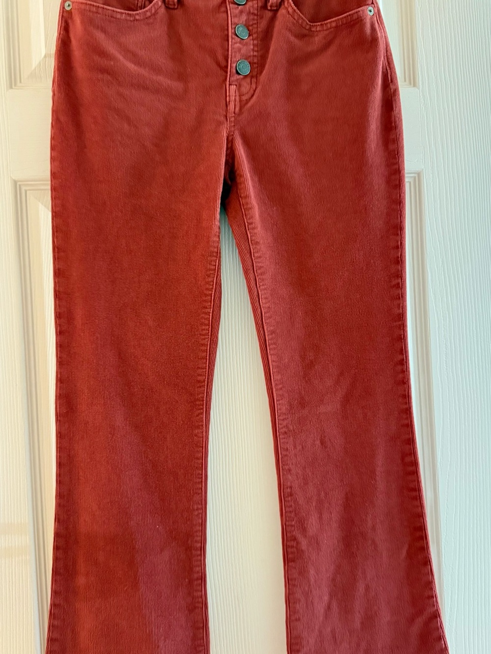Madewell Rust/Deep Orange Pants